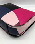 Kate Spade Pink Multi Leather Laurel Way Ego Spotlight Crossbody Bag