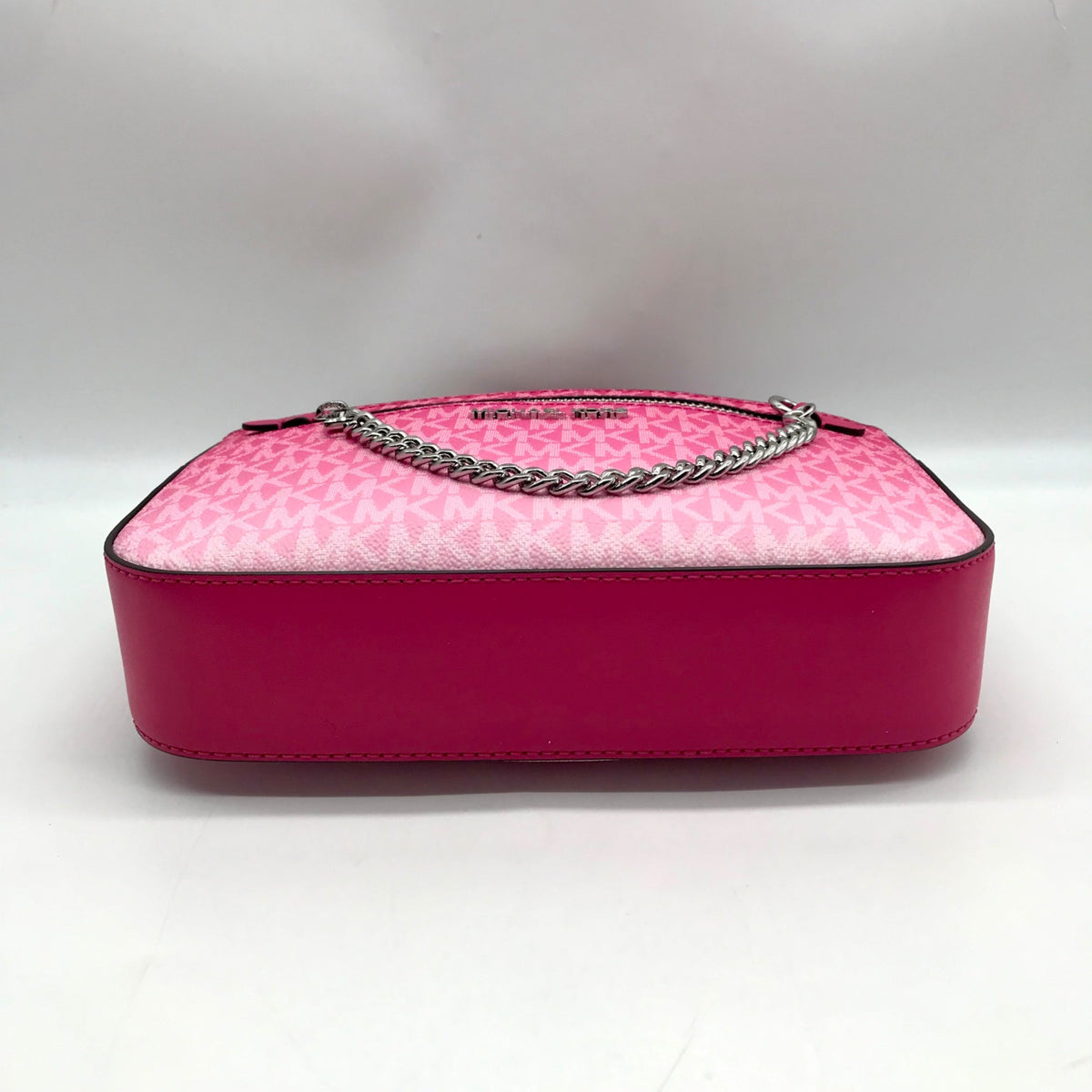 Michael Kors Dragon Fruit Ombre Leather Jet Set Logo Crossbody Bag
