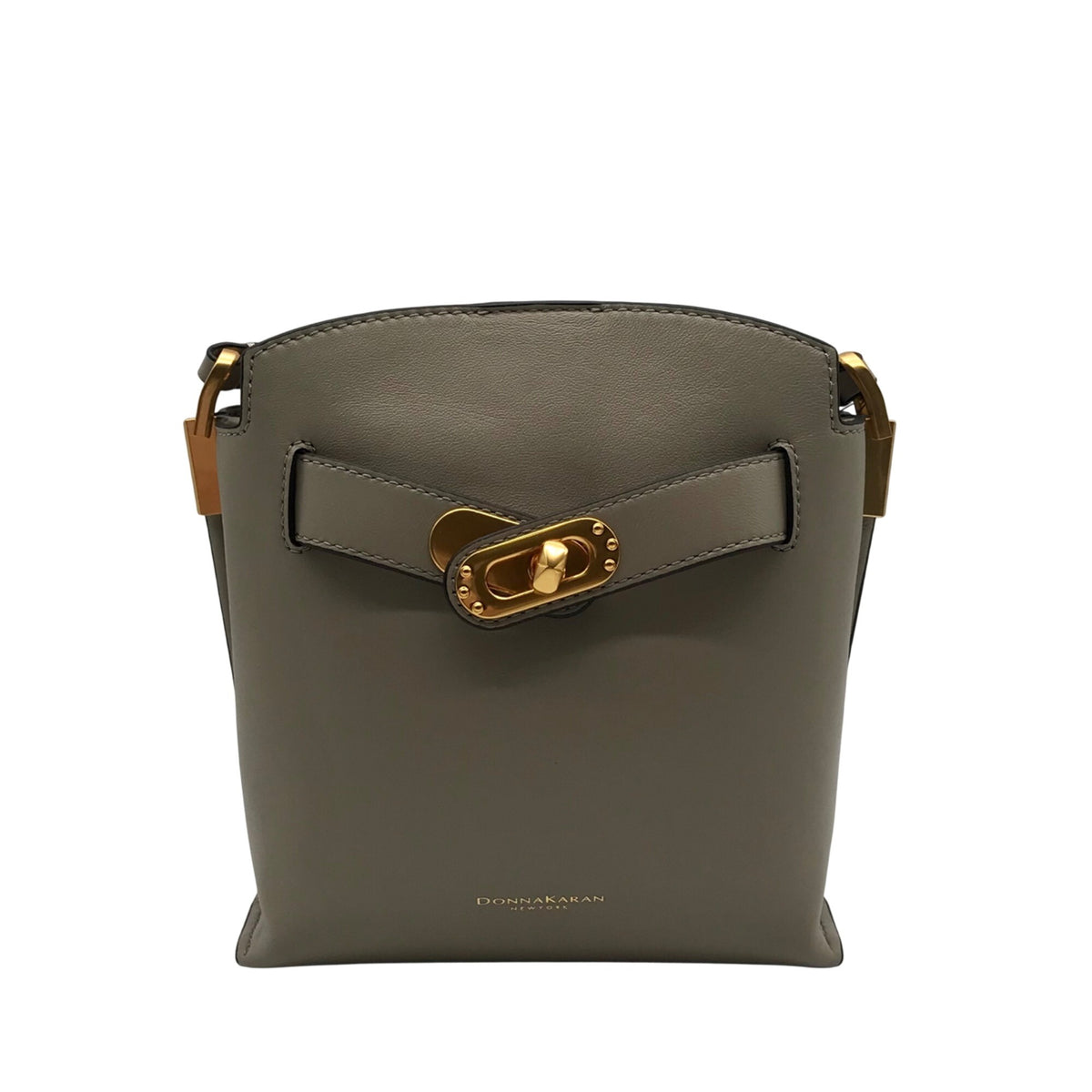 Donna Karan Tan Leather Bridgehampton Crossbody Bag