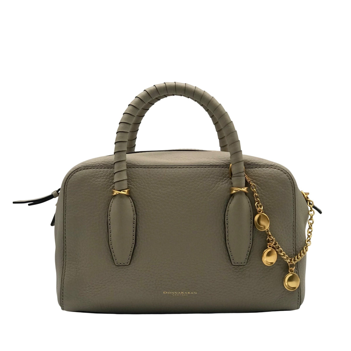 Donna Karen Leather Moth Medium Satchel Bag