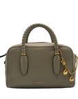 Donna Karen Leather Moth Medium Satchel Bag