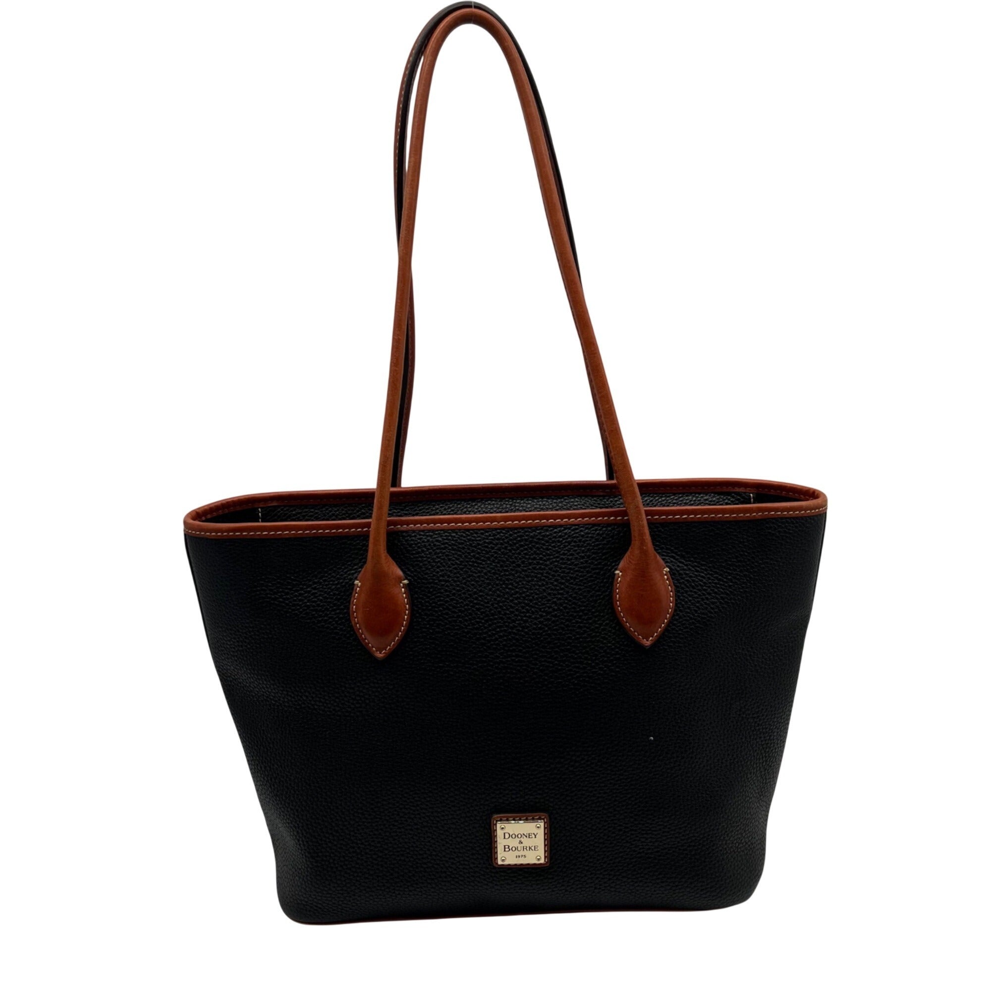 Dooney &amp; Bourke Blue Leather Tote Bag