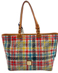Dooney & Bourke Chatham Plaid Tote Bag