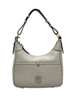 Dooney & Bourke Grey Lucca Leather Large Shoulder Bag