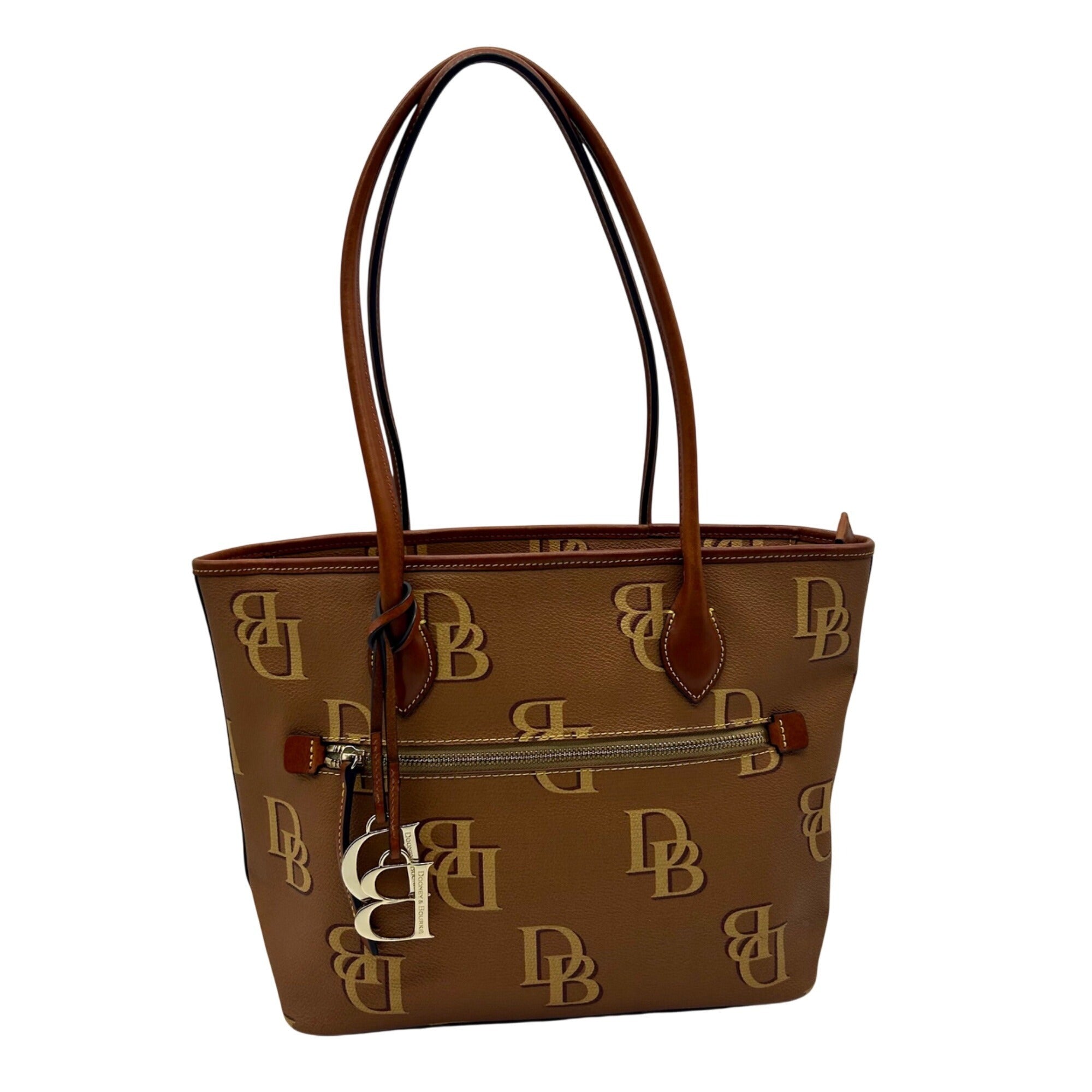 Dooney &amp; Bourke Monogram Large Tote Shoulder Bag