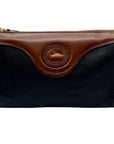 Dooney & Bourke Vintage Black & Brown Crossbody