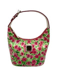 Dooney & Bourke Vintage Pink Petunia Shoulder Bag