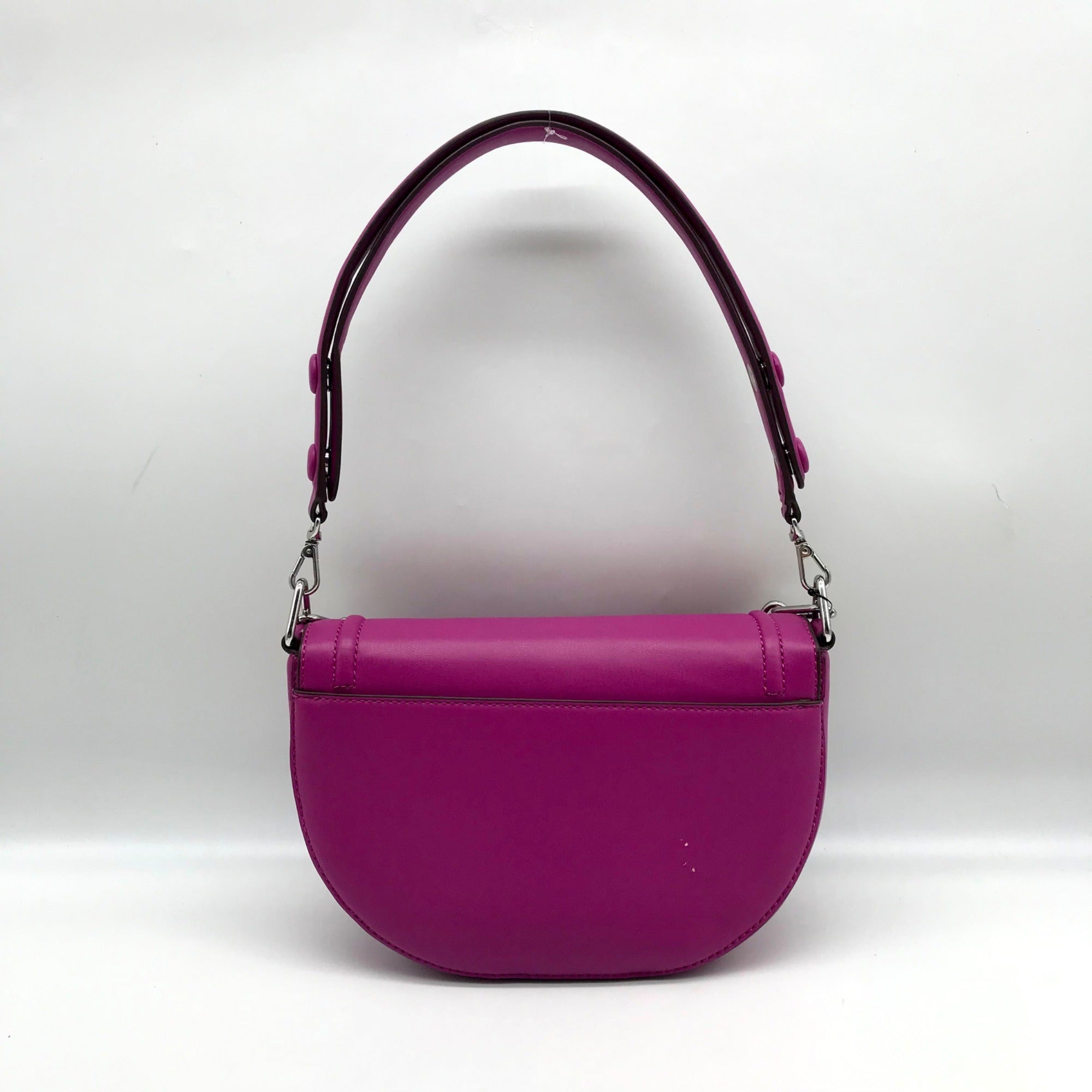 DKNY Dark Orchid Orion Convertible Flap Shoulder Bag