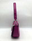 DKNY Dark Orchid Orion Convertible Flap Shoulder Bag