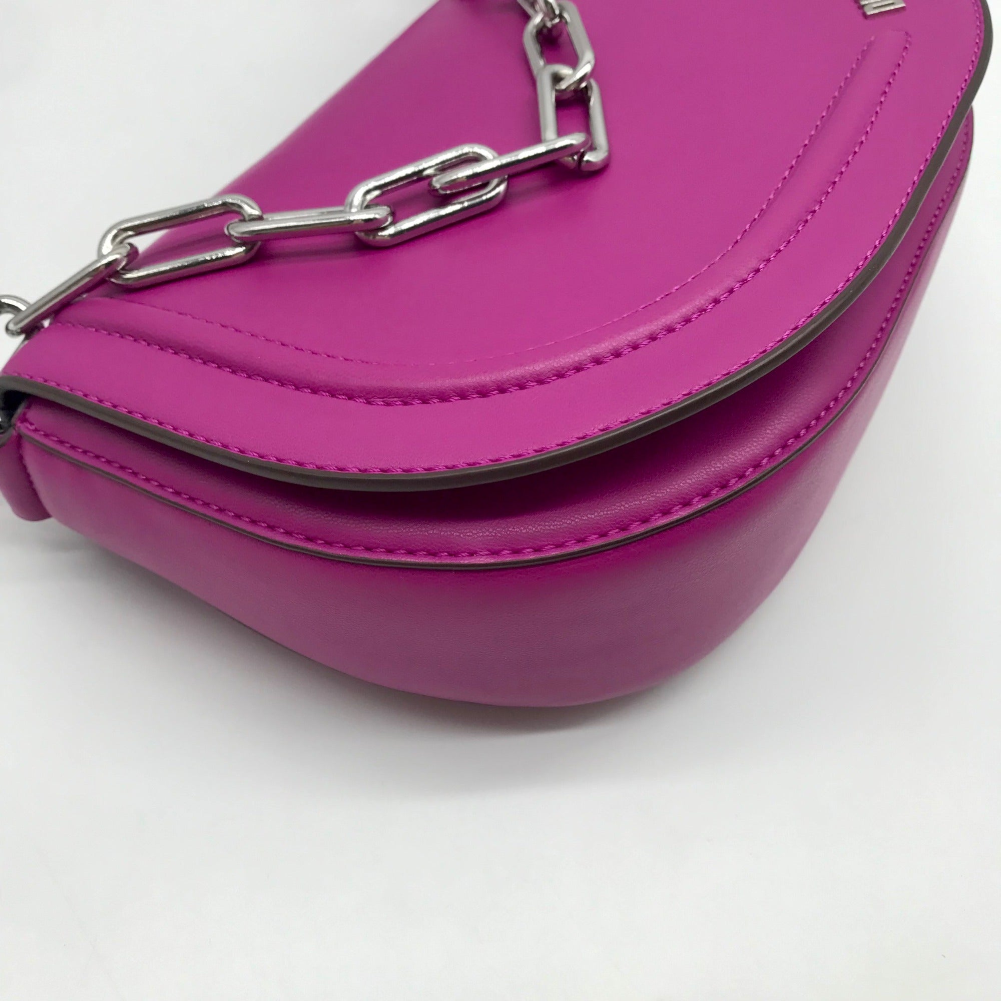 DKNY Dark Orchid Orion Convertible Flap Shoulder Bag