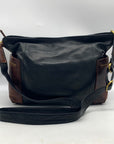 Osgoode Marley Brown and Dark Green Leather Amelia Crossbody Bag