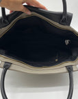 Vince Camuto Julia Cream & Grey Satchel Bag