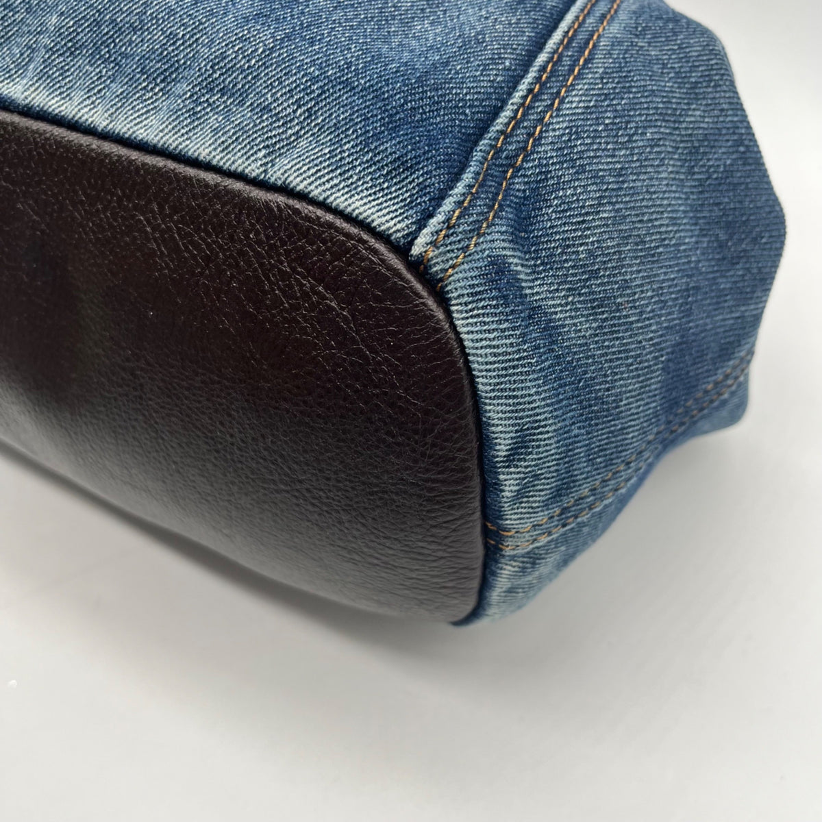Patricia Nash Denim Blue Fabric Large Convertible Clutch