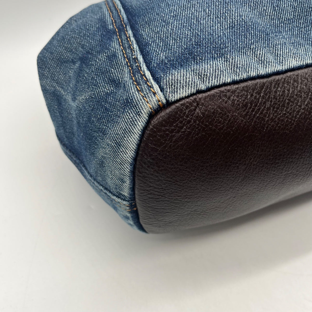 Patricia Nash Denim Blue Fabric Large Convertible Clutch