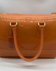 Furla PVC Bright Orange Candy Bag