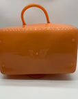 Furla PVC Bright Orange Candy Bag
