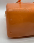 Furla PVC Bright Orange Candy Bag