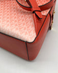 Michael Kors Red Clay Jaycee Zip Pocket Backpack Bag