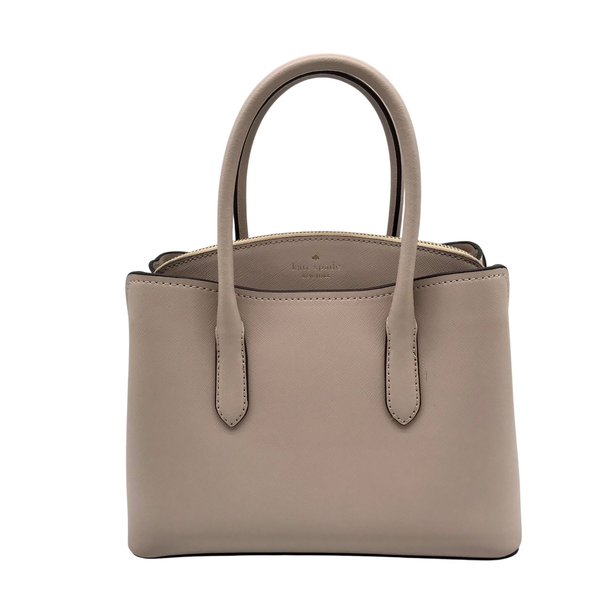 Kate Spade Warm Beige Saffiano Leather Medium Rory Satchel