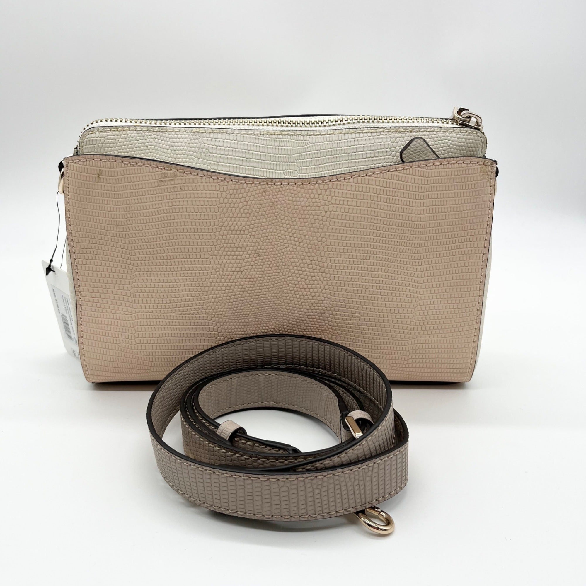 Guess Multicolor Blush Taupe Crossbody Bag