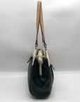 Giani Bernini Black Colorblock Pebbled 4 Poster Tote Bag