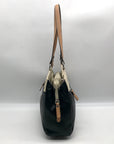 Giani Bernini Black Colorblock Pebbled 4 Poster Tote Bag