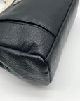 Giani Bernini Black Colorblock Pebbled 4 Poster Tote Bag