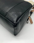 Giani Bernini Black Colorblock Pebbled 4 Poster Tote Bag