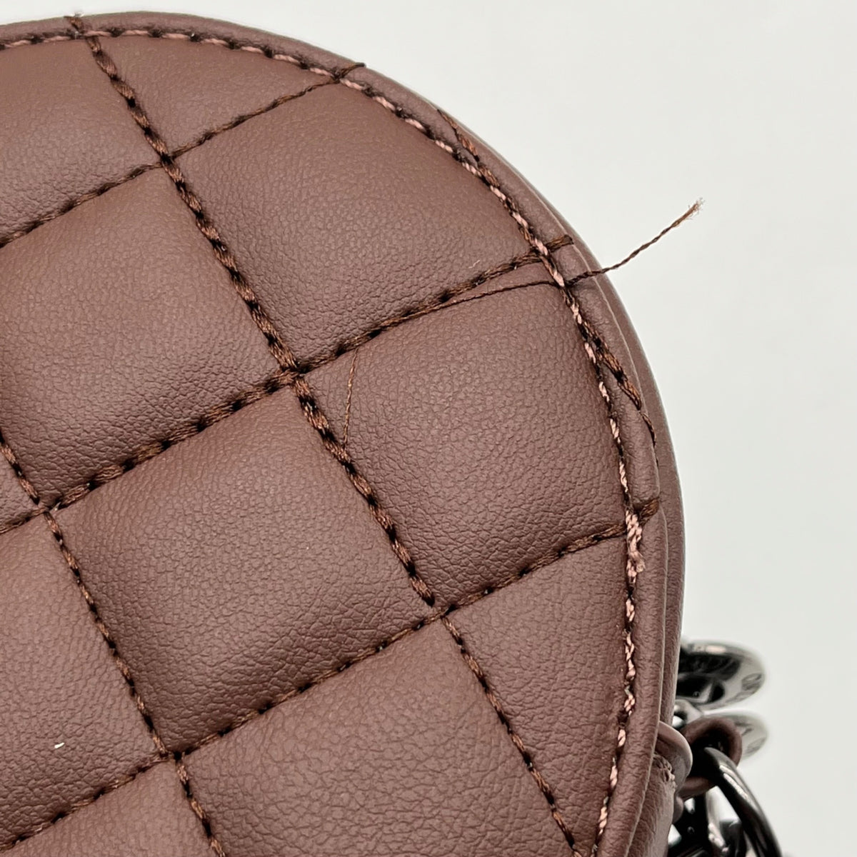 Valentino Orlandi Brown Faux Leather Heart Crossbody bag