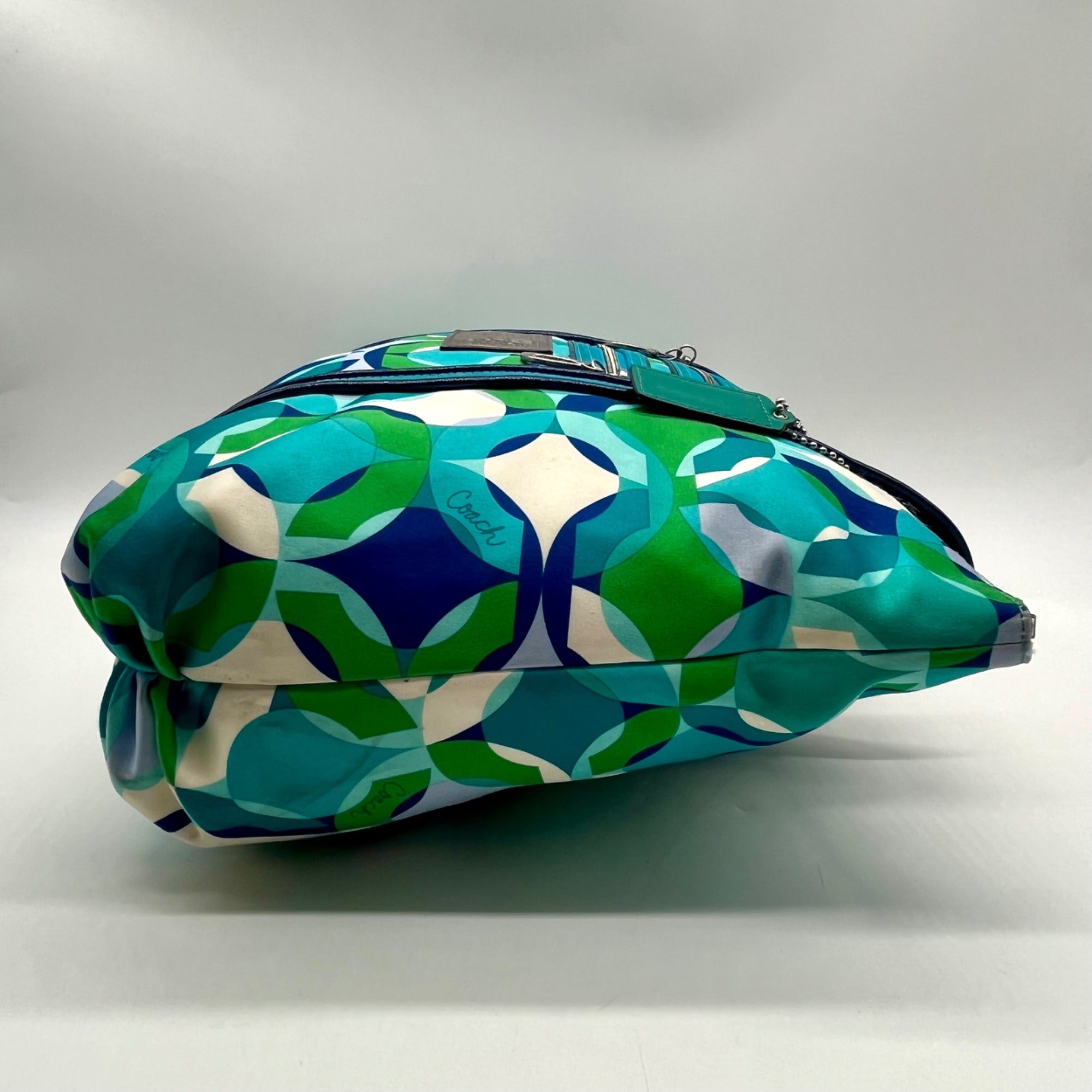 Coach Poppy OP Art Kaleidoscope Glam Tote Bag 14747