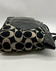 Coach Black Signature Canvas Tote Bag F18335