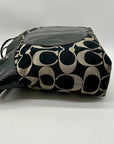 Coach Black Signature Canvas Tote Bag F18335