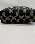 Coach Black Signature Canvas Tote Bag F18335