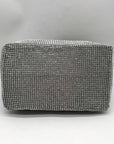 I.N.C. International Concepts Silver Mesh Crystal Hobo Bag