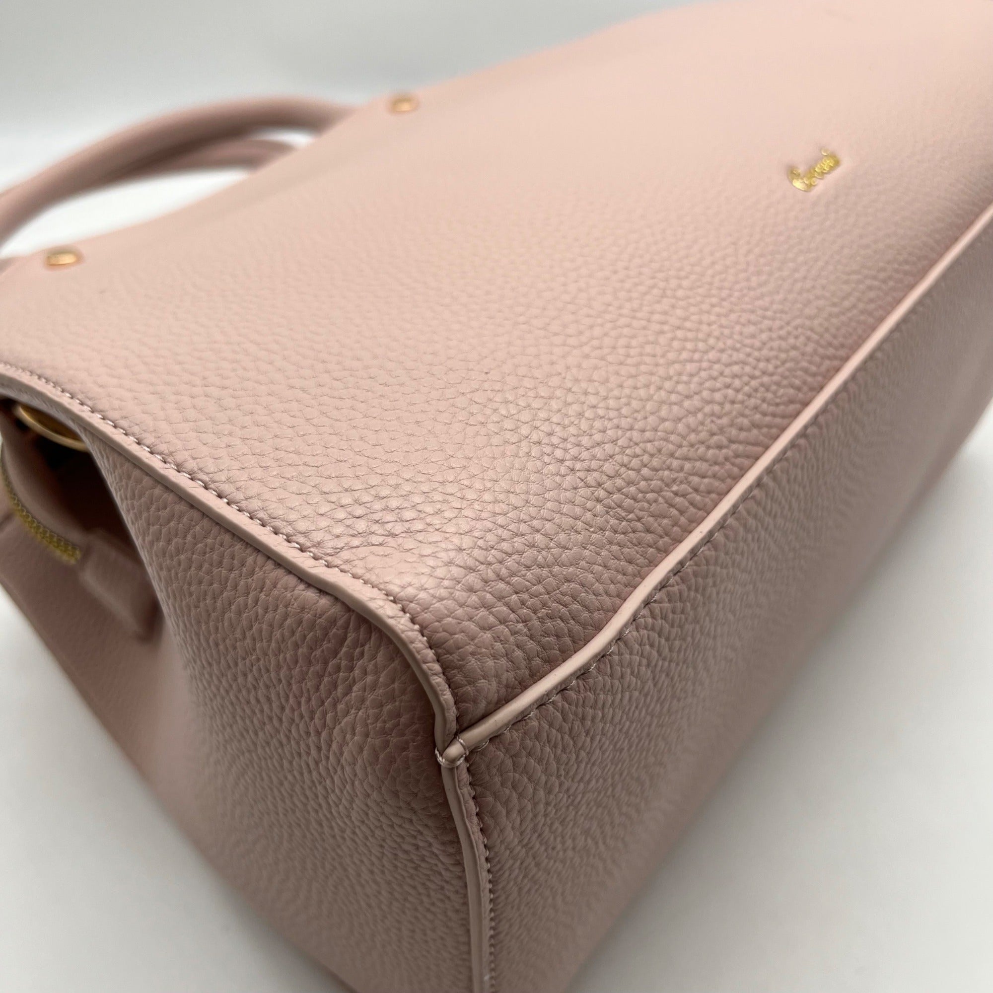 Grossi Blush Grace Bowtie Satchel Bag