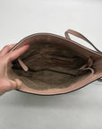 Michael Kors Pale Pink Pebbled Leather Crossbody Bag