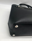 Michael Kors Black Saffiano Leather Hailee Satchel bag