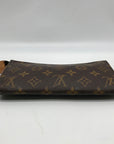 Louis Vuitton Brown Monogram Leather Pouch