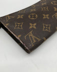 Louis Vuitton Brown Monogram Leather Pouch