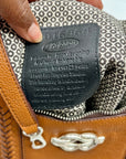 Brighton Brown Pebbled Leather Shoulder Bag