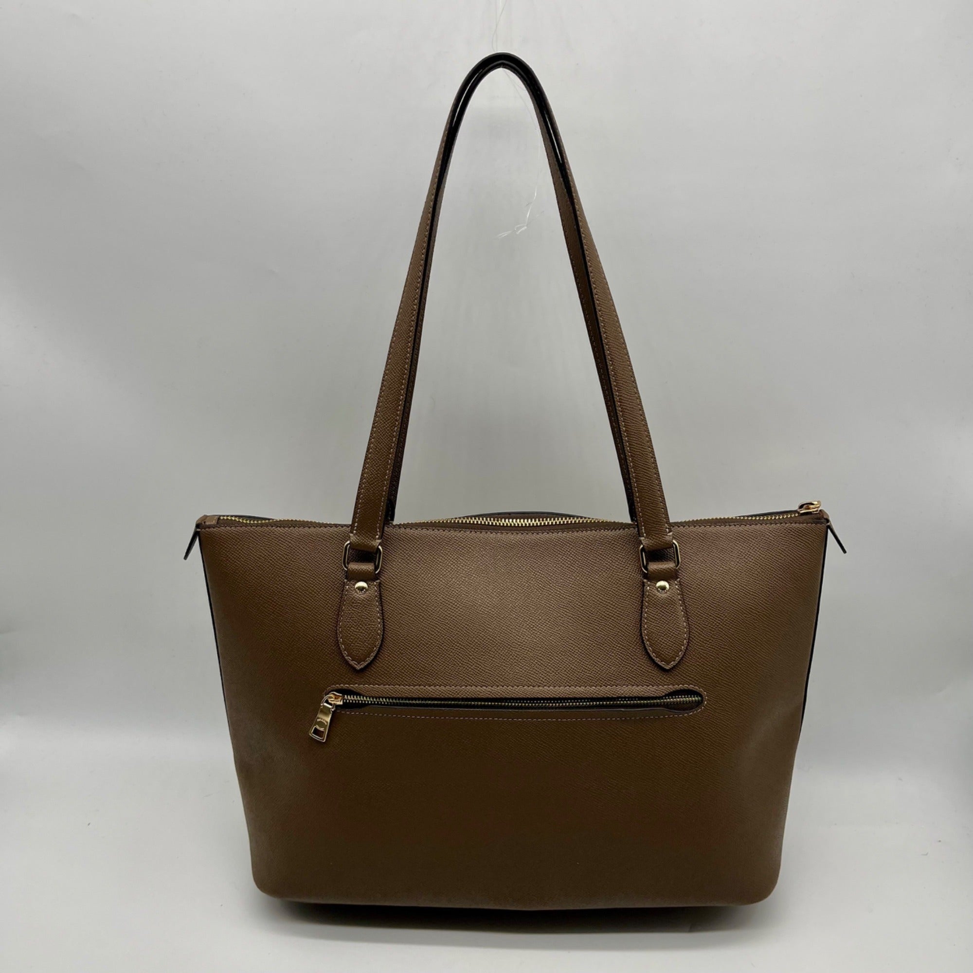 Coach Brown Leather Gallery Tote Bag CV402