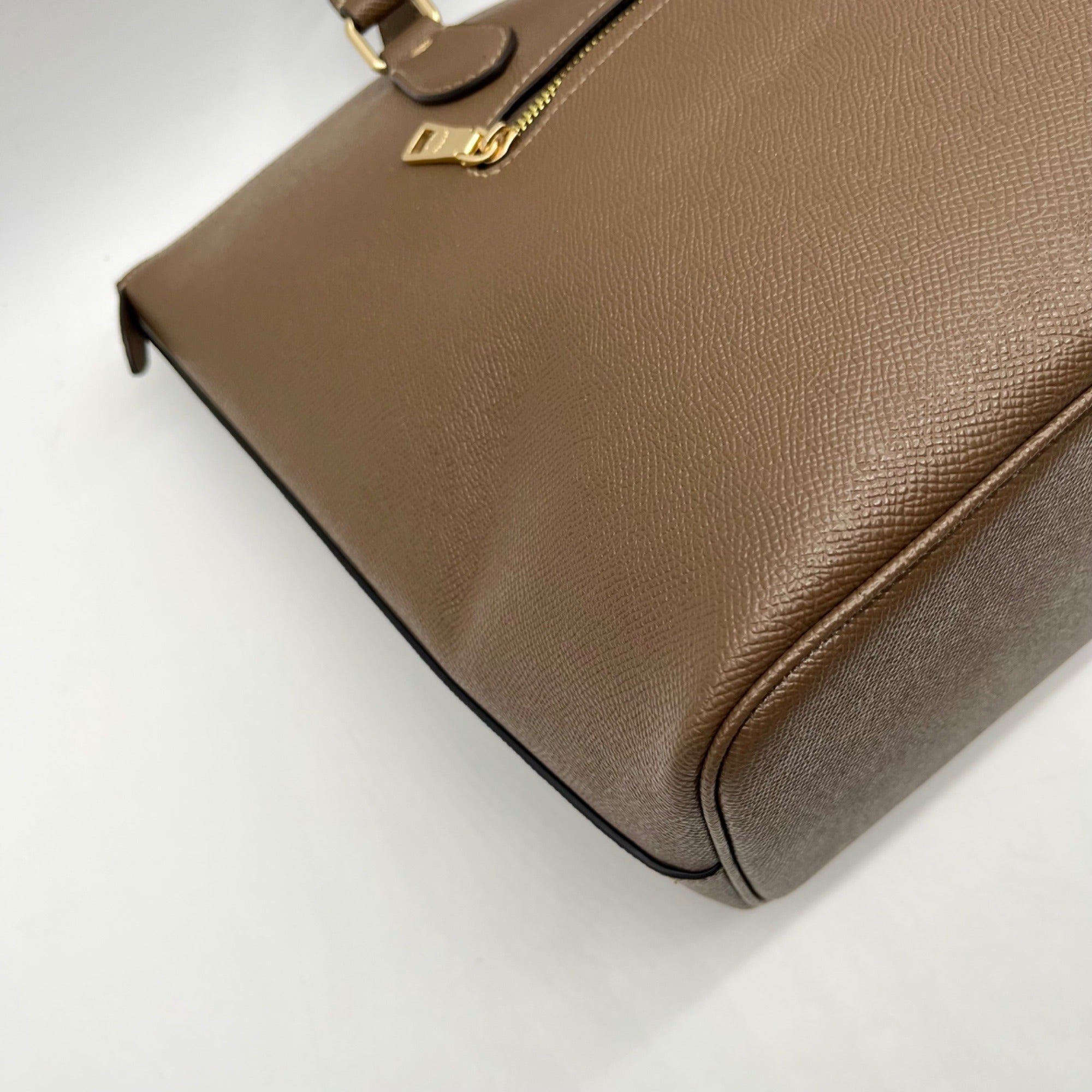 Coach Brown Leather Gallery Tote Bag CV402