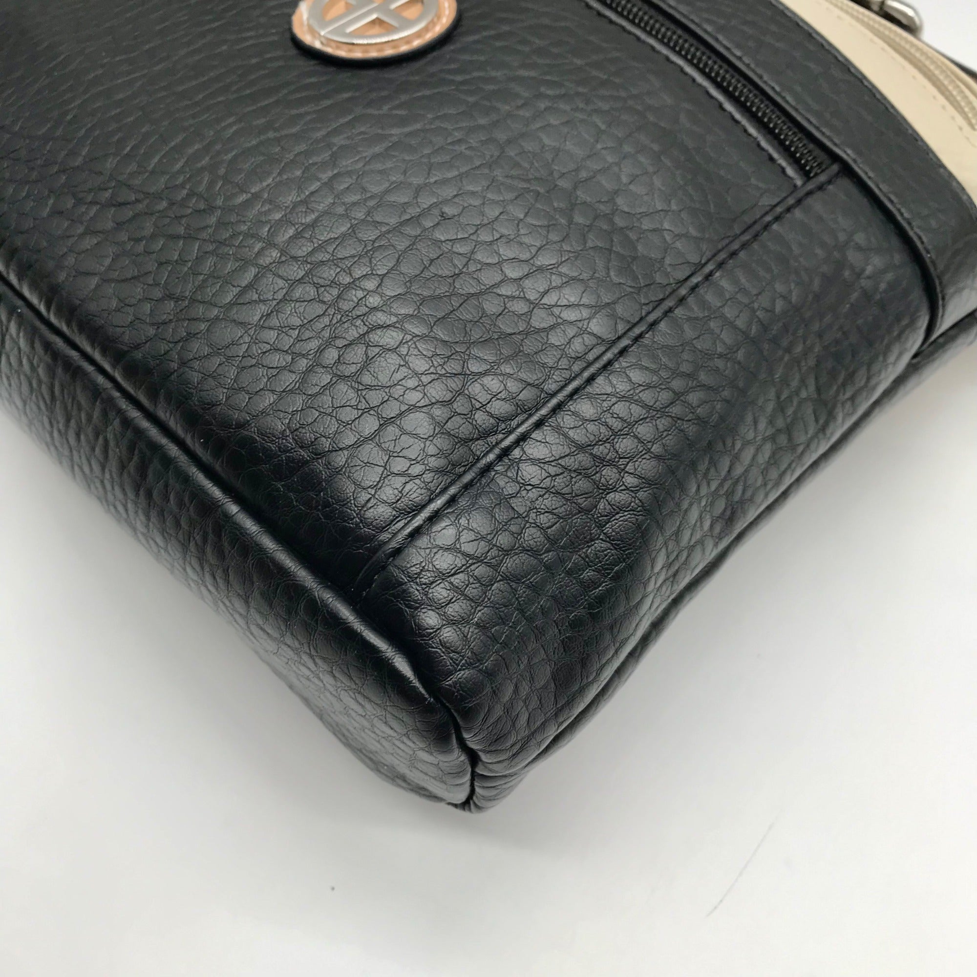 Giani Bernini Color Block Pebbled Crossbody Bag