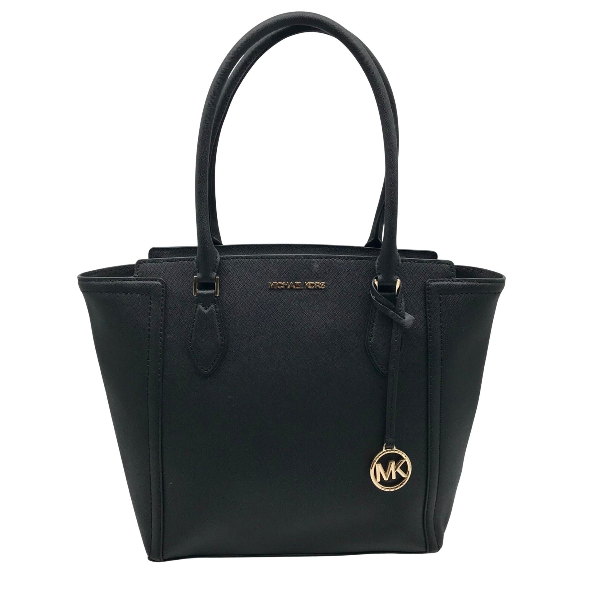 Michael Kors Black Ayden Leather Tote Bag