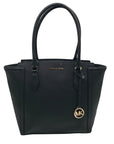 Michael Kors Black Ayden Leather Tote Bag