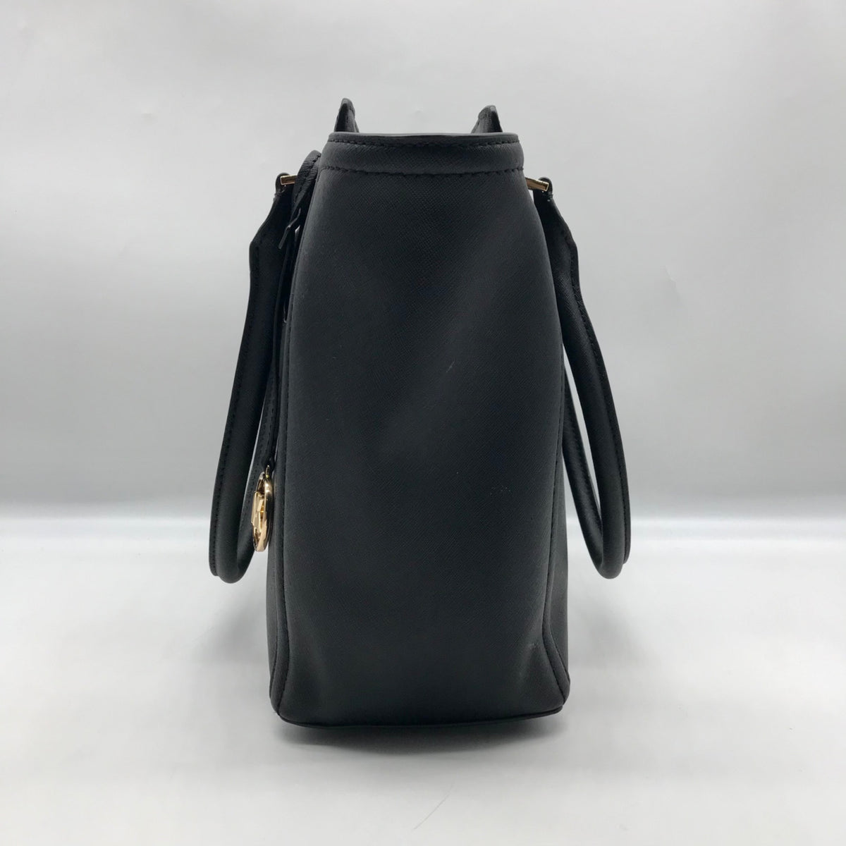 Michael Kors Black Ayden Leather Tote Bag