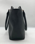 Michael Kors Black Ayden Leather Tote Bag