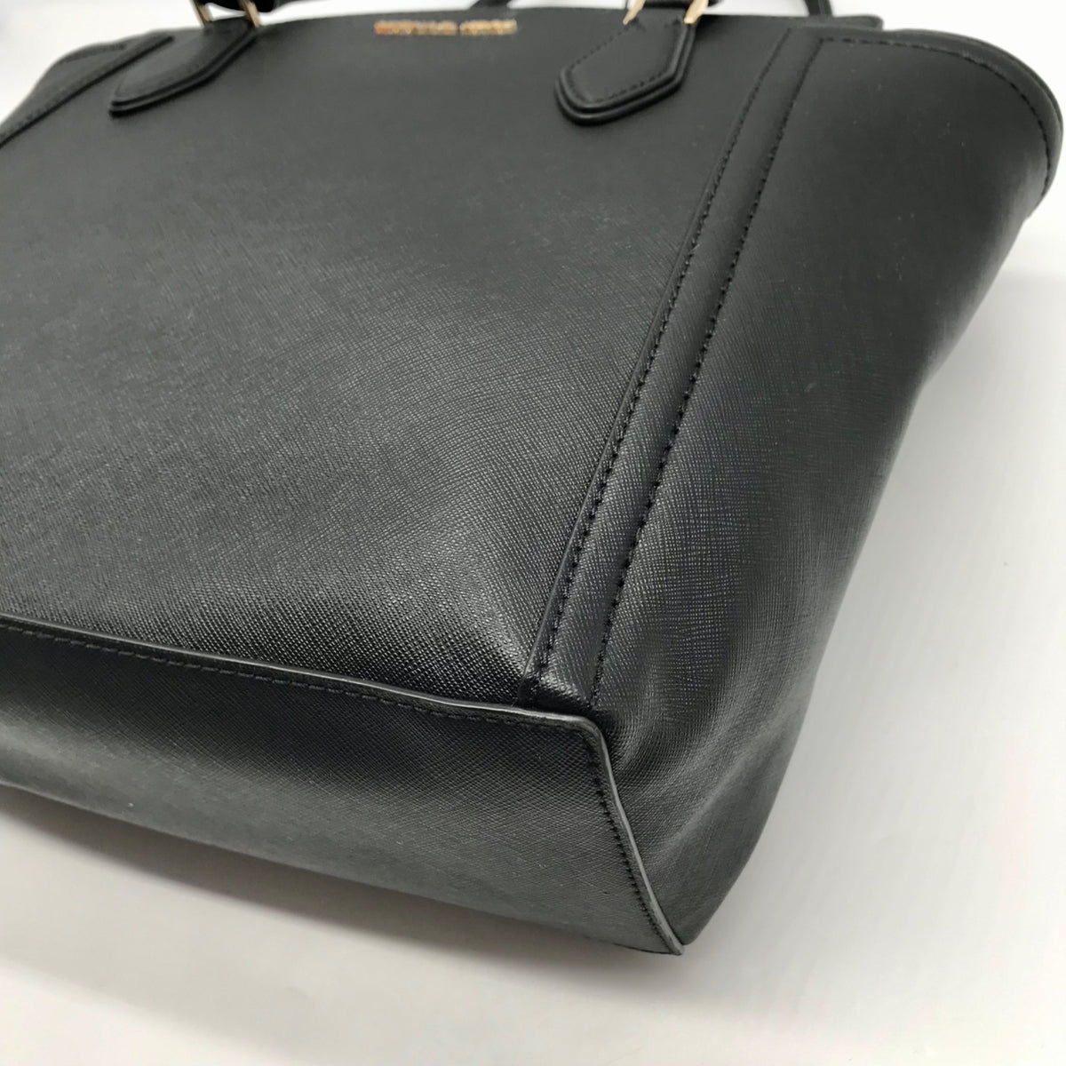 Michael Kors Black Ayden Leather Tote Bag