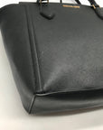 Michael Kors Black Ayden Leather Tote Bag