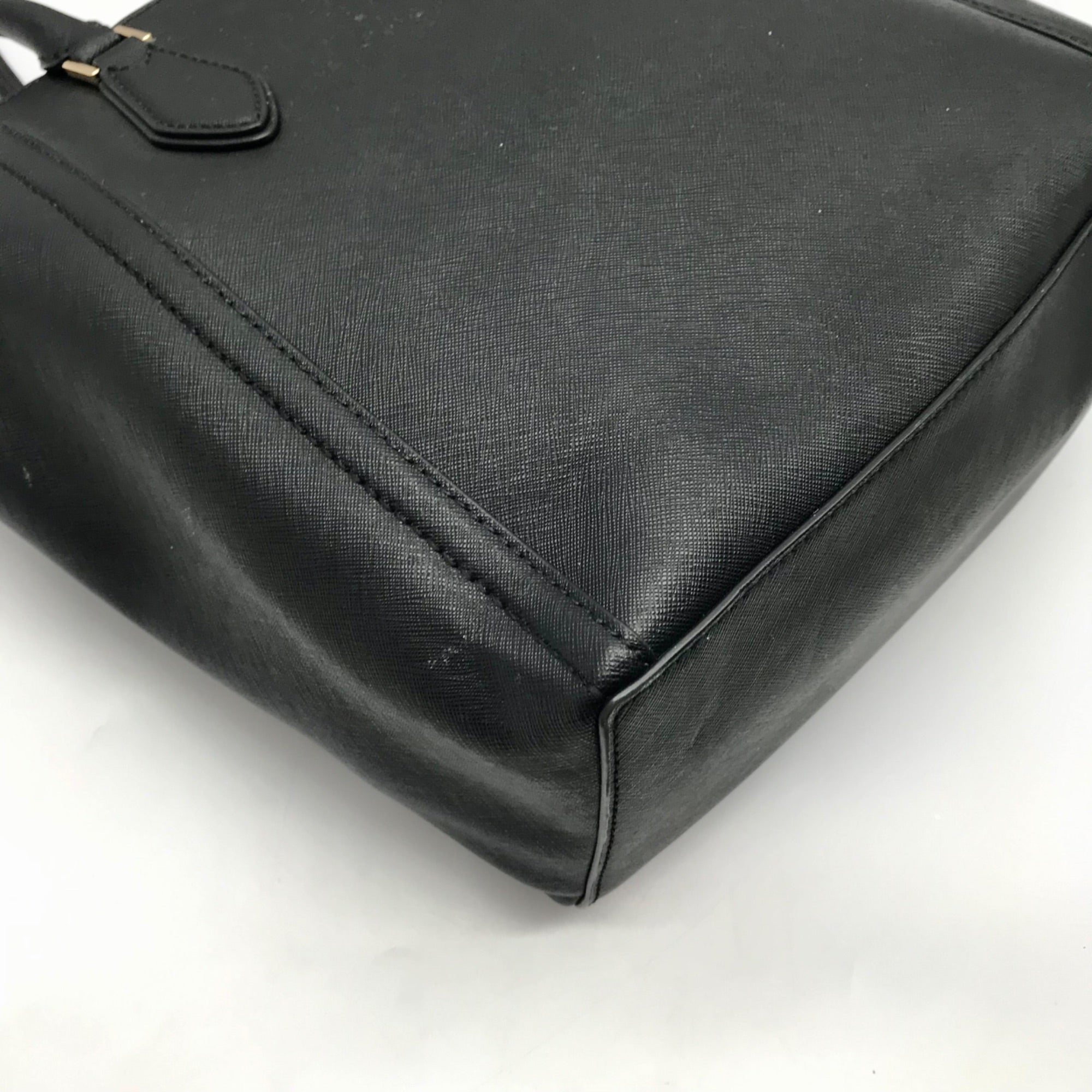 Michael Kors Black Ayden Leather Tote Bag